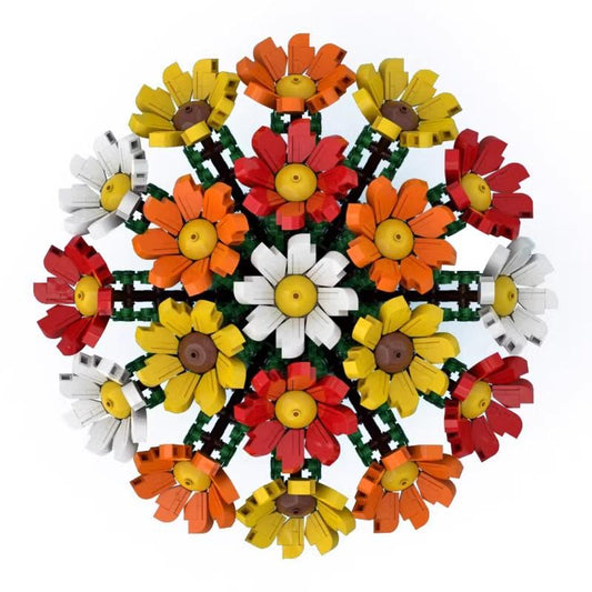 MOC-60822 Bouquet of Colorful Flowers