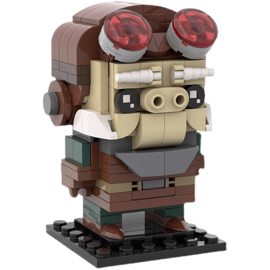 MOC-35498 The Mandalorian - Kuiil Brickheadz