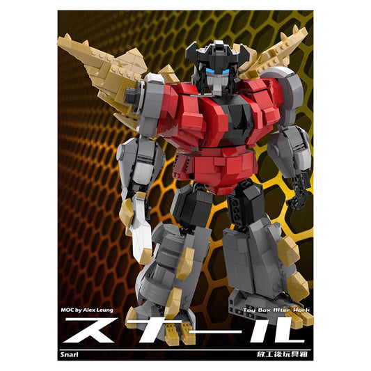 MOC- Transformers G1 Dinobots Snarl