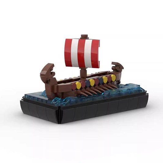 MOC-76565 Small Viking Longship