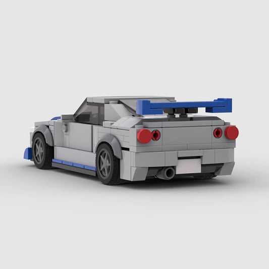 MOC-102532 Nissan Skyline GT-R R34 from 2 Fast 2 Furious