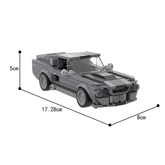 MOC-57356 Eleanor - Ford Mustang Shel GT500