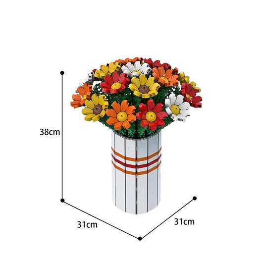 MOC-60822 Bouquet of Colorful Flowers