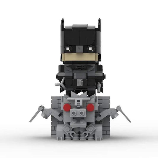 MOC Custom Batman Brickheadz  + Base