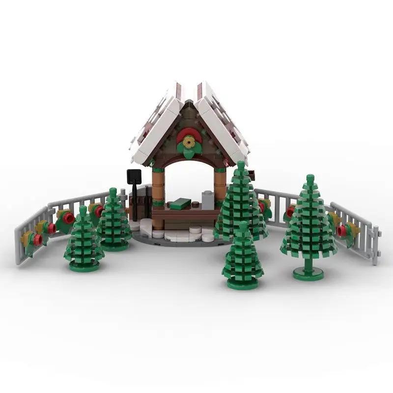 MOC 130588 Christmas Tree Seller LEGO CHRISTMAS MOC INSTRUCTIONS MOC Brick Store