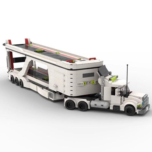 MOC-50003 LT 3 Car Transport Big Rig Truck