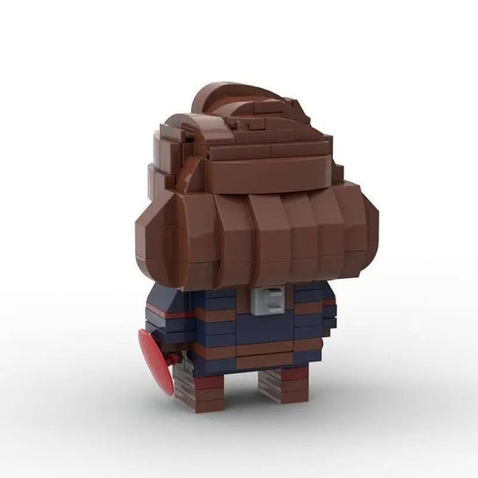 MOC Brickheadz Captain of Marvel