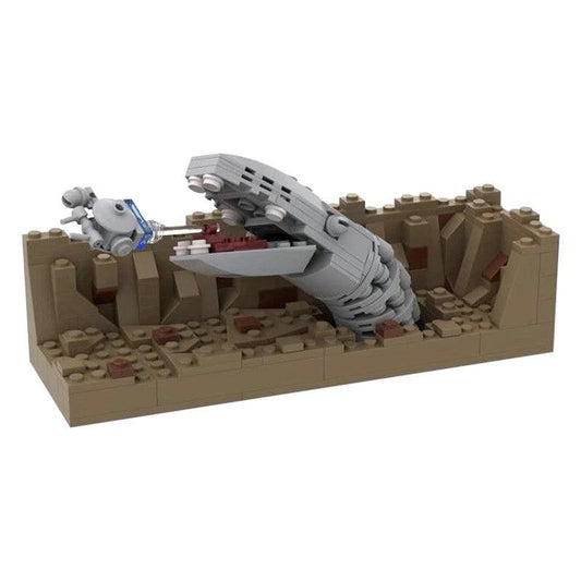 MOC-42513 Escape The Space Slug - Nano Falcon - Episode V