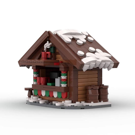 MOC-130694 Hot Drinks Stands - LEGO CHRISTMAS MOC