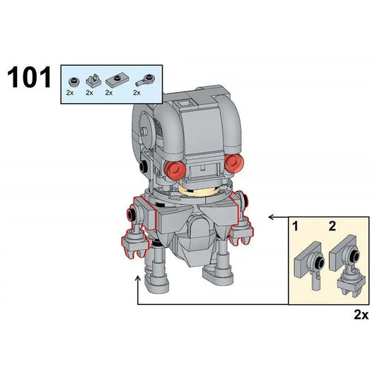 MOC-78183 Living tissue over metal endoskeleton