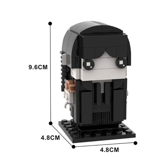 MOC-133649 Wednesday - School Uniform - Brickheadz