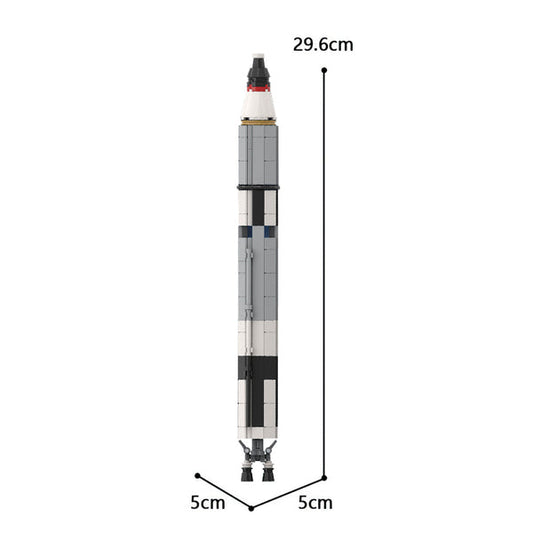 MOC-34453 Gemini Titan rocket (Saturn V scale)