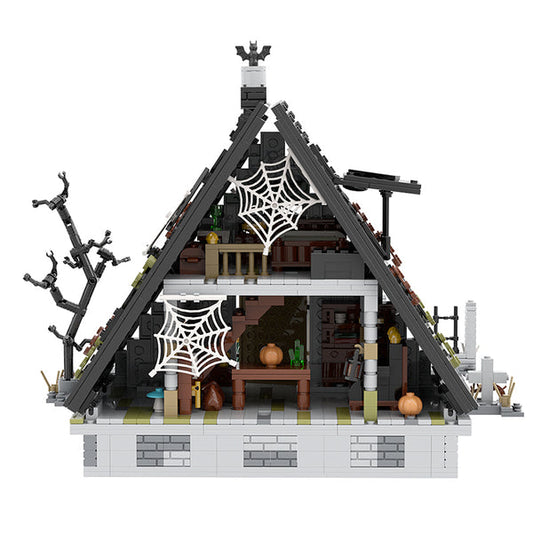 MOC A0242 Halloween A frame house