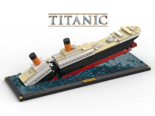 MOC-51466 Titanic Sinking Scene