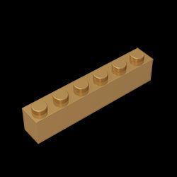 GDS-535 - Brick 1 x 6