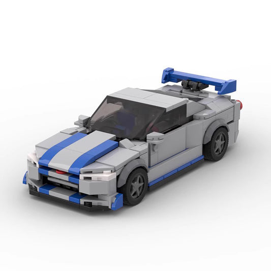 MOC-102532 Nissan Skyline GT-R R34 from 2 Fast 2 Furious