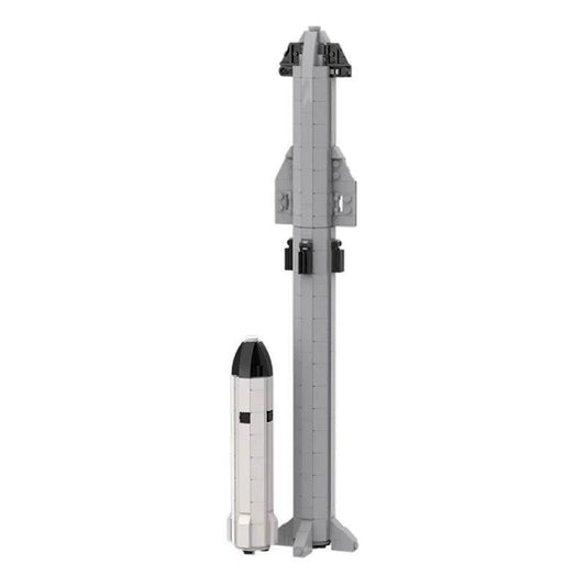 MOC-66505 1:320 Scale SpaceX Starships and Super Heavy