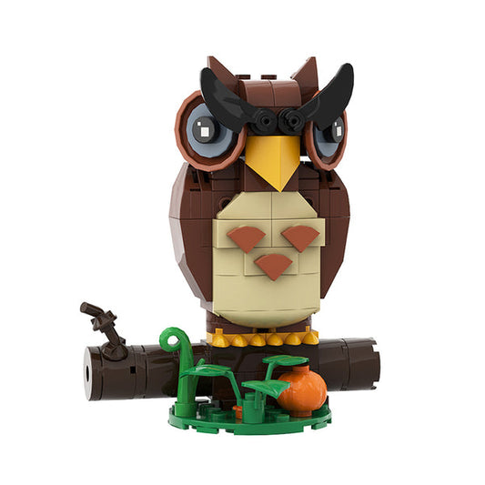 MOC A0606Y01 Halloween Brickhead-Owl