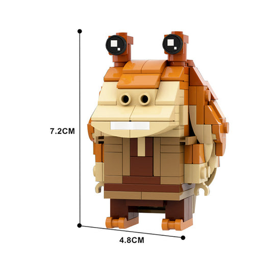 MOC-86000 Jar Jar Binks BrickHeadz