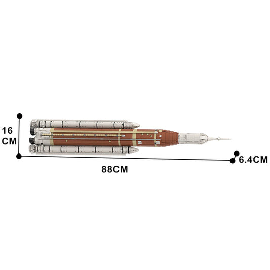 MOC-92265 NASA SLS - Space Launch System family (1:110 scale)