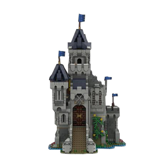 MOC-101775 Black Falcon Knight's Castle (31120 'Medieval Castle' Alternate Build)