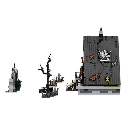 MOC A0242 Halloween A frame house