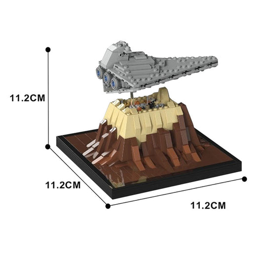 MOC-47569 Mini Scale Destroyer Over Jedha