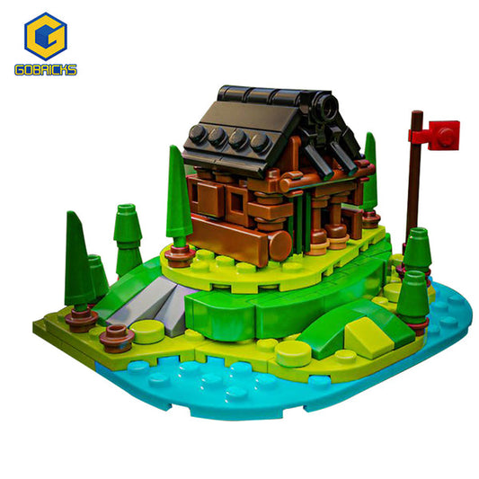 MOC-44417 Microscale Mountain Cabin