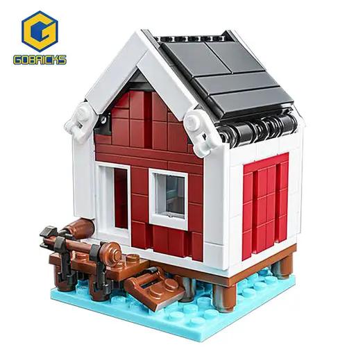 MOC-127141LEGO Mini Modulars - Norwegian Cabin, Rorbu