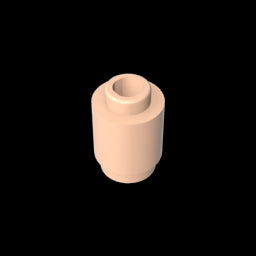 GDS-605 - Brick Round 1 x 1 Open Stud