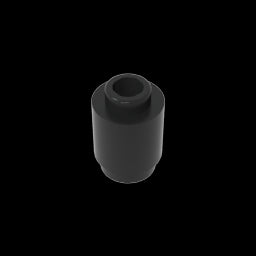 GDS-605 - Brick Round 1 x 1 Open Stud