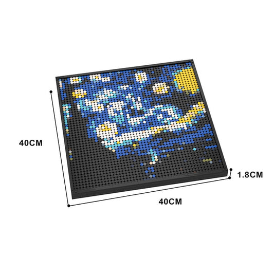 MOC-50853 Starry Night Art Photo