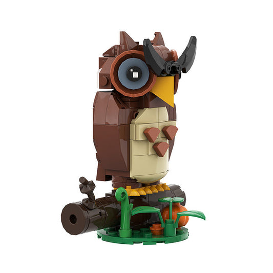 MOC A0606Y01 Halloween Brickhead-Owl