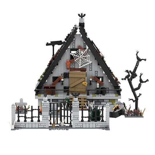 MOC A0242 Halloween A frame house