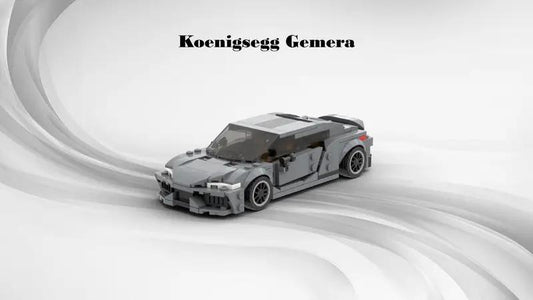 MOC-78127 Speed Champions Koenigsegg Gemera V2 (Dark Gray)