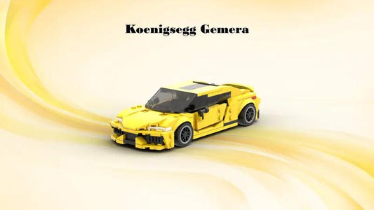 MOC-78128 Speed Champions Koenigsegg Gemera V2 (Yellow)