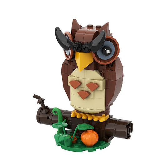 MOC A0606Y01 Halloween Brickhead-Owl