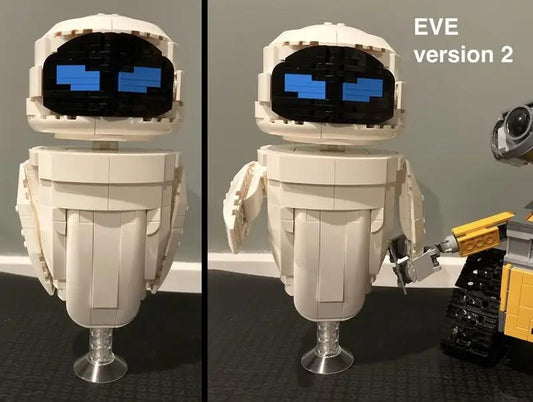 MOC-83312 EVE from WALL-E - Lego Ideas Scale