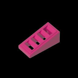 GDS-838 - Slope 18 Degrees 2 x 1 x 2/3 with 4 Slots