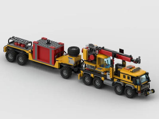 MOC-84156 Jungle Cargo Truck & Trailer