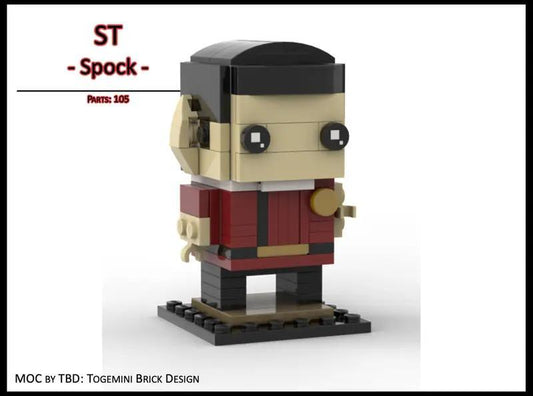 MOC-84361 Spock ST - Brickheadz