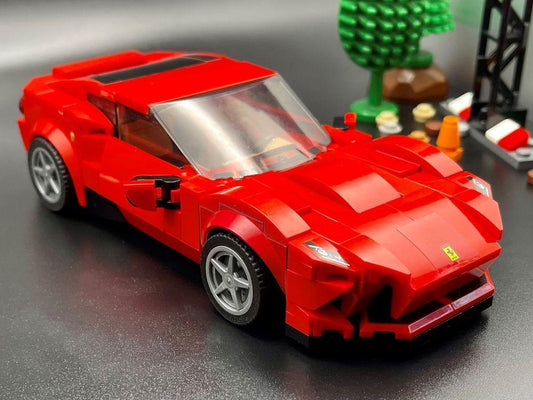 MOC-87120 Ferrari Roma - Red - 8 Stud Speed Champions