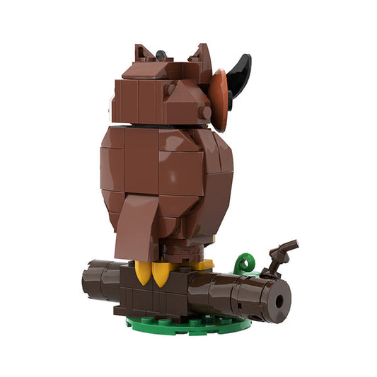 MOC A0606Y01 Halloween Brickhead-Owl