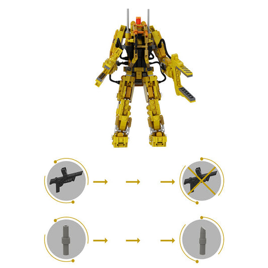 MOC-129373 Micro Aliens Series PART V: Mini size P-5000 work loader