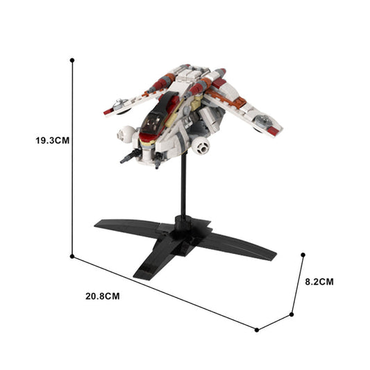 MOC-124405 Micro Size LAAT/i Republic Gunship : Episode II