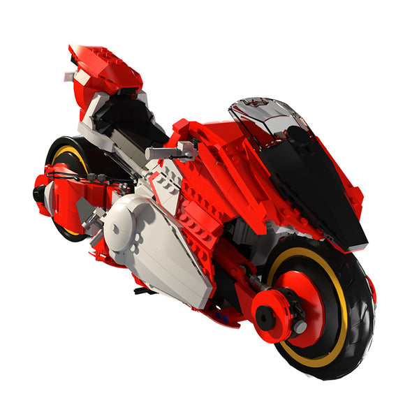 MOC-133770 cyberpunk 2077 bike (ex:ride YAIBA KUSANAGI)– MOC Brick