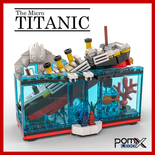 MOC-91796 The Sinking Micro Titanic Display Expansion Set