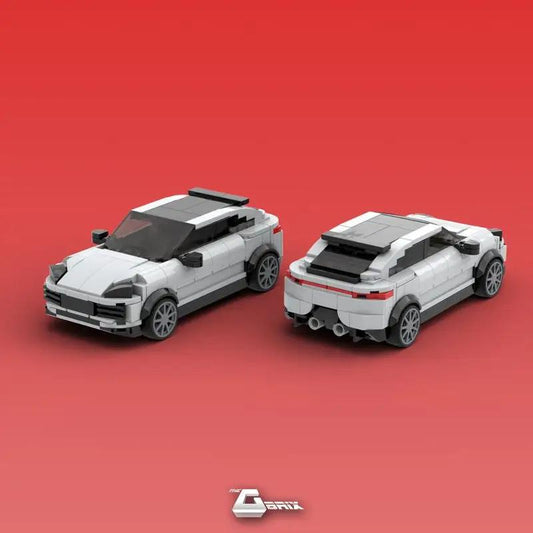 MOC-99893 Porsche Cayenne Turbo GT 2021 - 8 stud wide - Light Bluish Gray