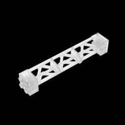 GDS-M217 - Support 2 x 2 x 10 Girder Triangular Vertical - Type 3 - Axle Hole, 3 Posts