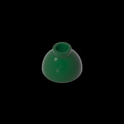 GDS-M253 - Brick Round 1.5 x 1.5 Dome Top [Plain]